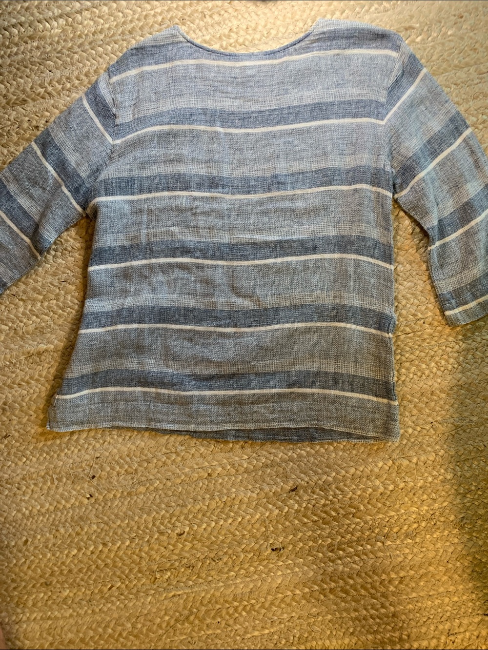 J. Jill Pure Jill Blue And Cream Striped Pocket P… - image 7